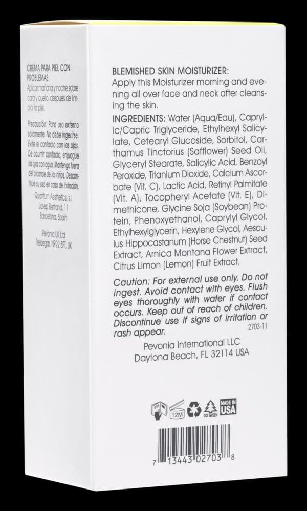 Pevonia SpaTeen Blemished Skin Moisturizer
