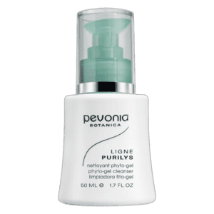 Pevonia cleanser bottle with pump