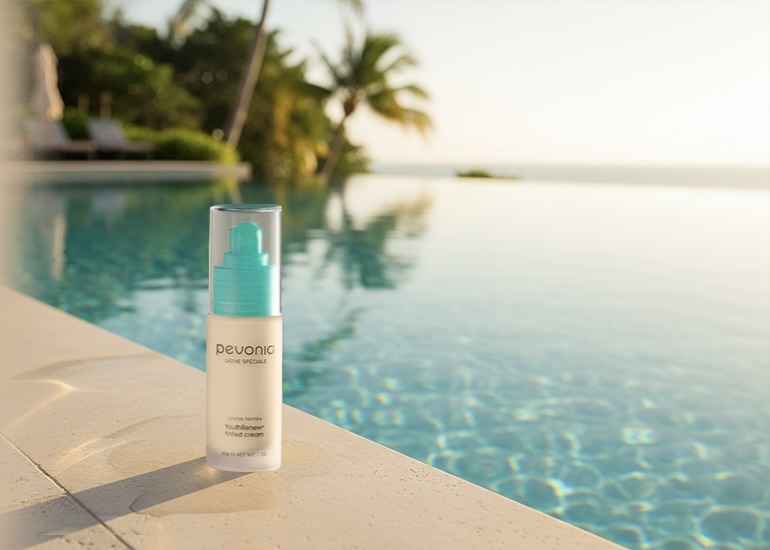 Pevonia YouthRenew Tinted Cream SPF 30 at John Francis Spa