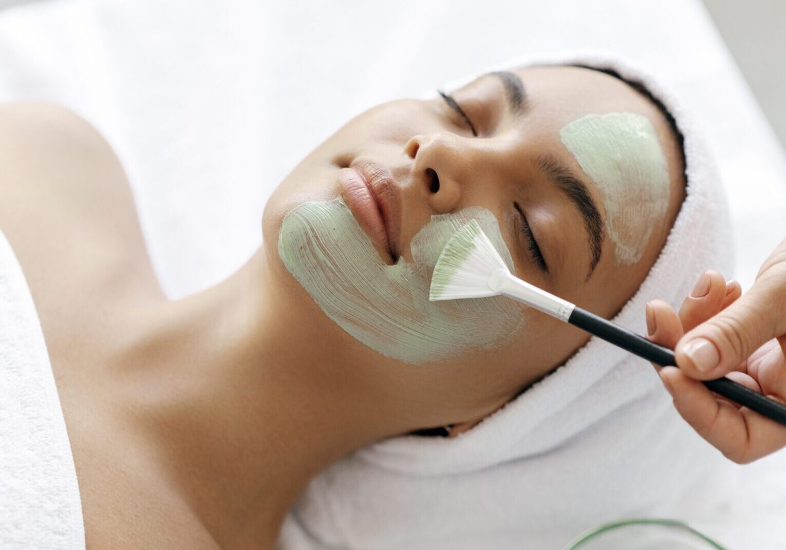 Green Apple Mask at John Francis Spa in The Castro in San Francisco