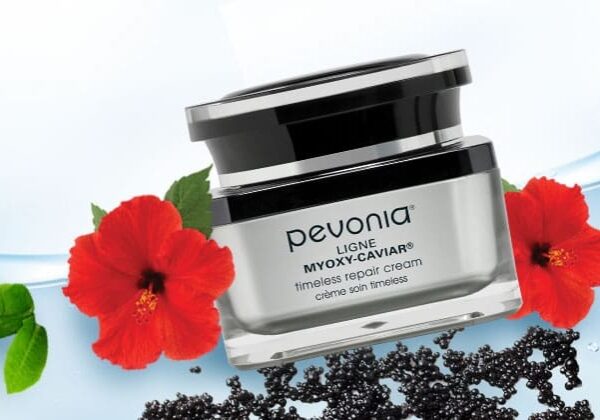 Myoxy-Caviar cream with floral accents